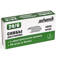 Скобы Shark 24/6