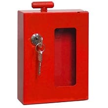 Шкаф для аварийного пожарного ключа Меткон К1